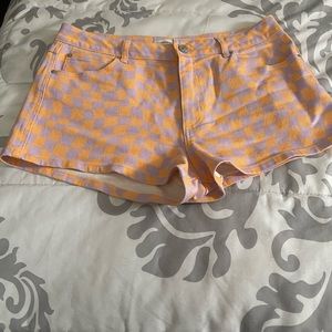 Short a cuadros forever 21